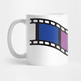 Film Strip - Bisexual Pride Mug